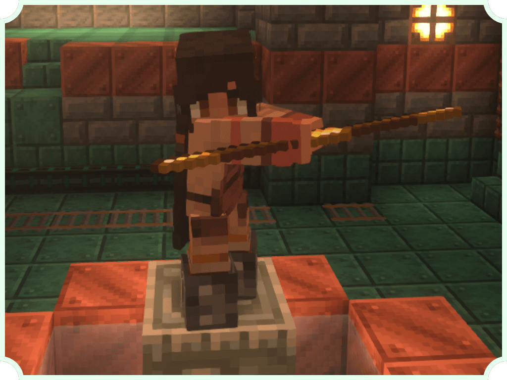 Улучшенная боевая атакующая поза четвертного посоха Улучшенная боевая атакующая поза четвертного посоха