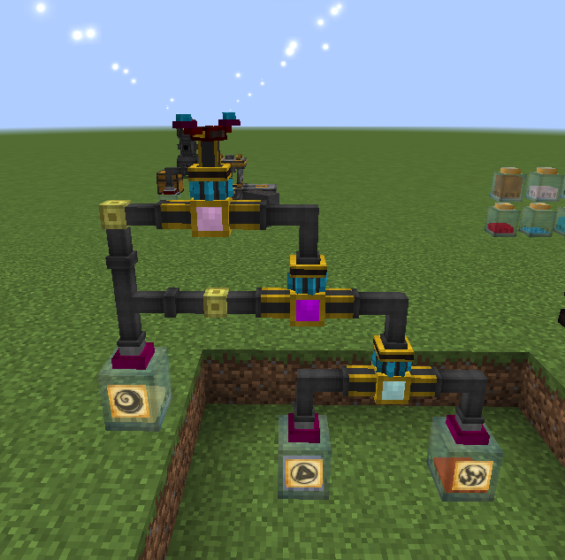 Эта настройка создаёт Auram по следующей формуле: (Aer + (Aer + (Ordo + Ignis))) = Auram. Затем его распыляют в местную ауру, пополняя тем самым виз. Эта настройка создаёт Auram по следующей формуле: (Aer + (Aer + (Ordo + Ignis))) = Auram. Затем его распыляют в местную ауру, пополняя тем самым виз.