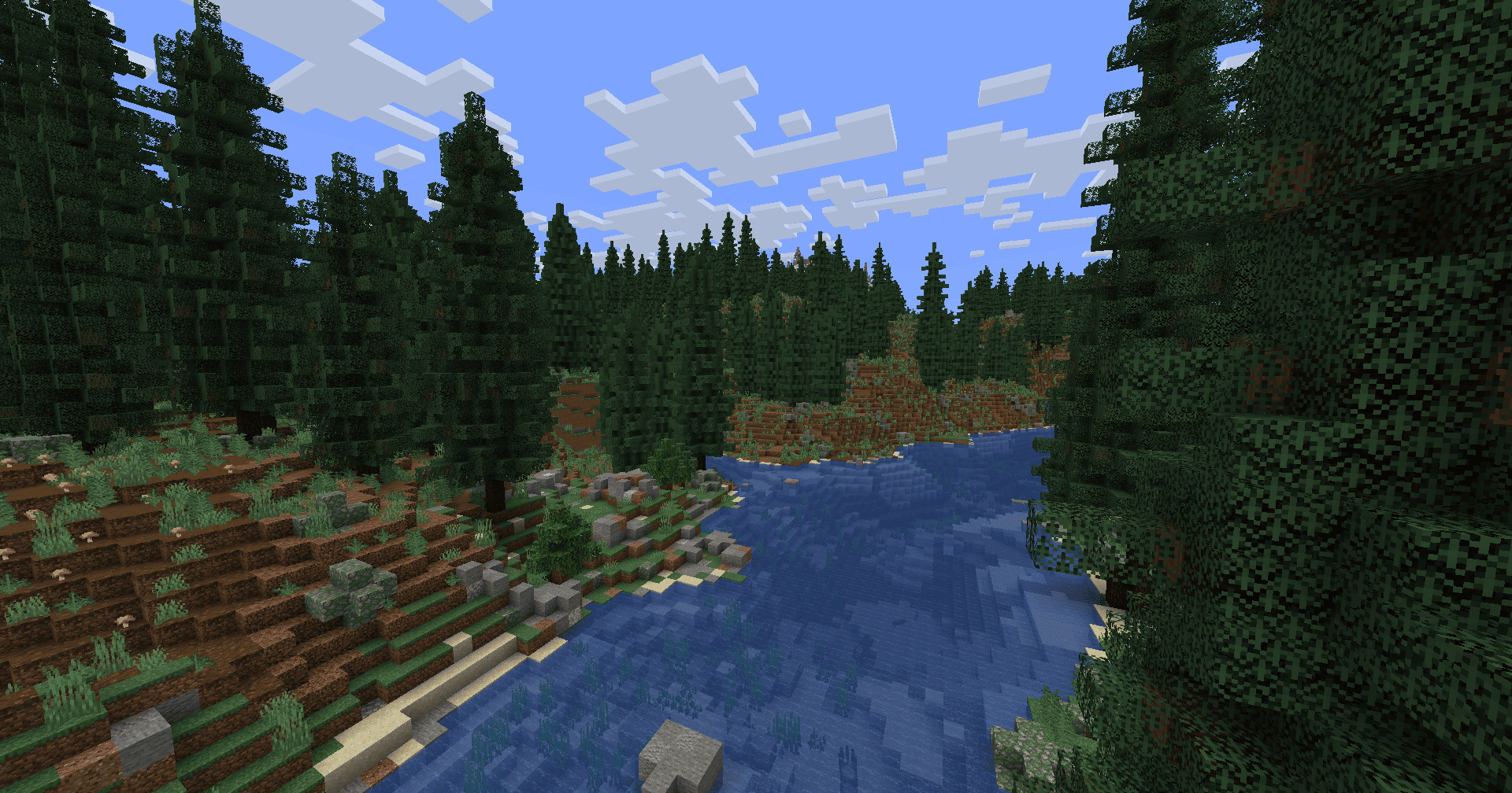 Старовозрастная елово-сосновая тайга Старовозрастная елово-сосновая тайга