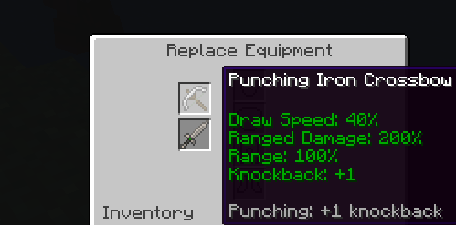 Улучшить дальнее снаряжение Улучшить дальнее снаряжение