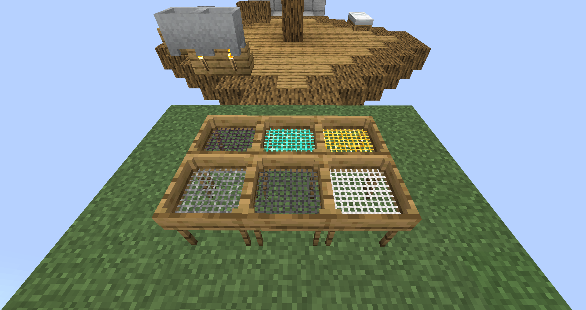 В сите можно использовать шесть типов сеток: нитяную, кремневую, железную, золотую, алмазную и незеритовую. В сите можно использовать шесть типов сеток: нитяную, кремневую, железную, золотую, алмазную и незеритовую.