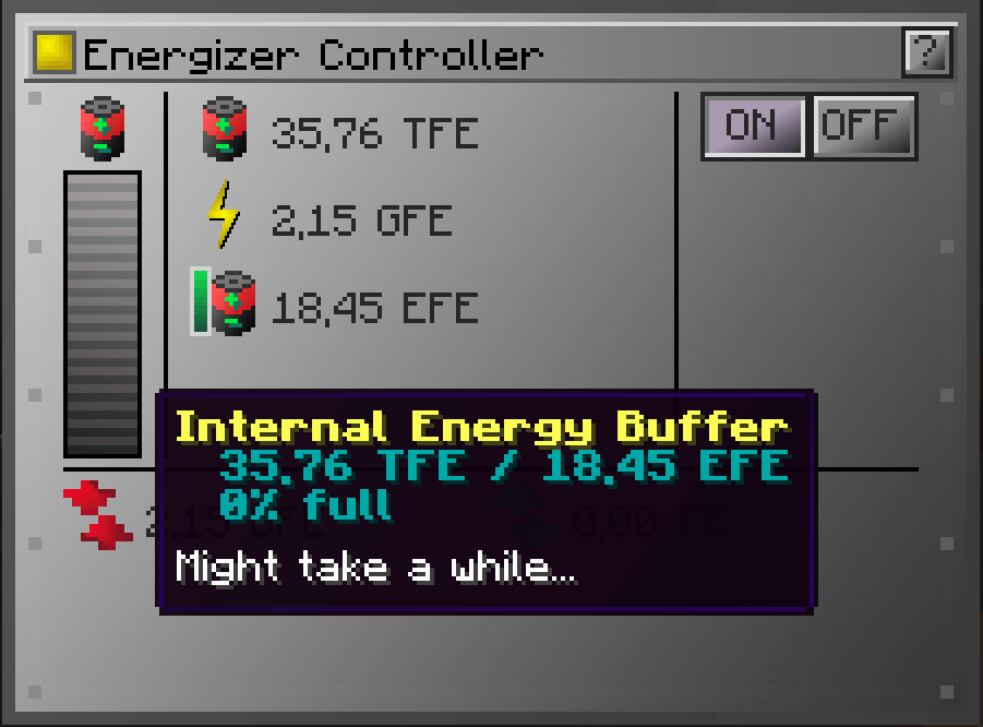 Энерджайзер – накопитель энергии: новая многоблочная машина, способная хранить до 18.45 EFE Энерджайзер – накопитель энергии: новая многоблочная машина, способная хранить до 18.45 EFE