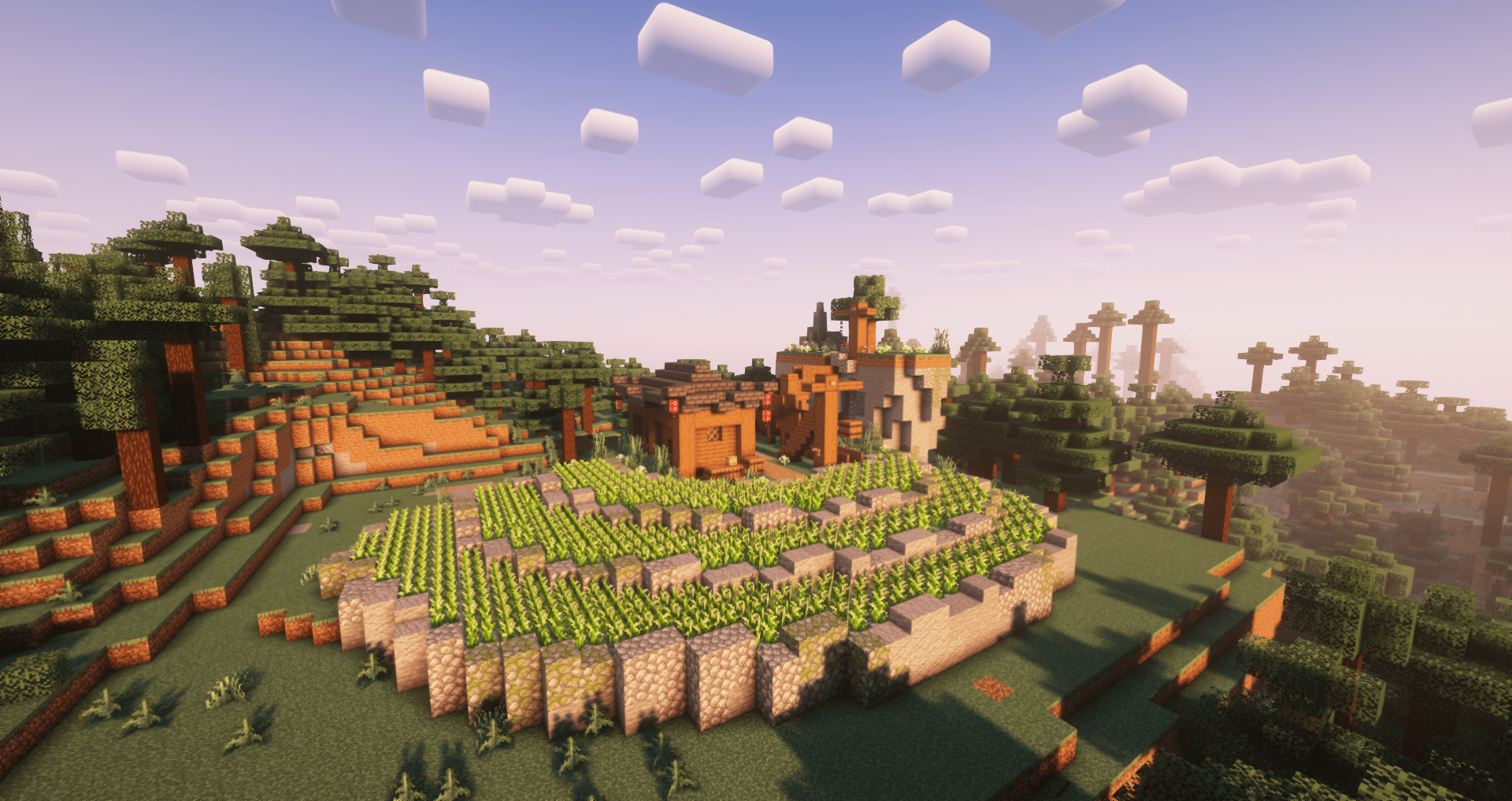 Рисовая ферма Рисовая ферма