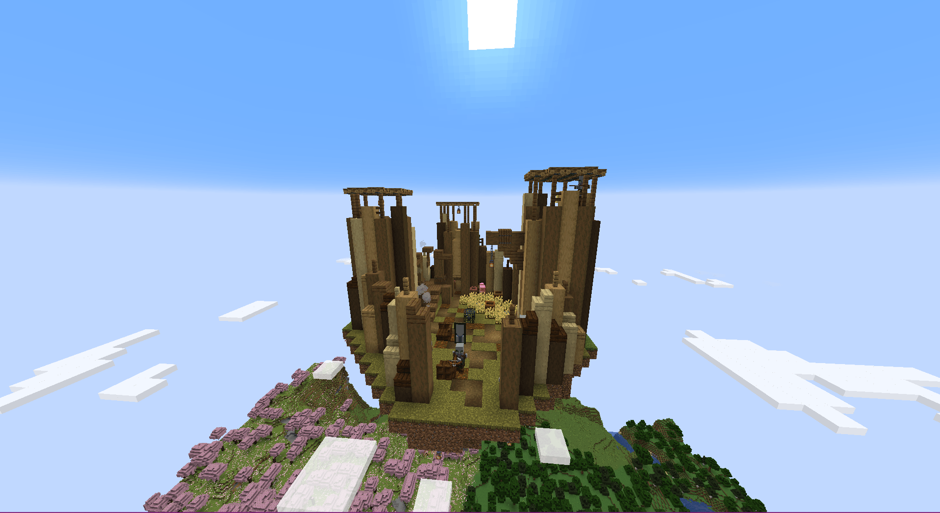 Крепость мародёров — довольно смертоносный остров. Будьте осторожны — старайтесь не упасть! Крепость мародёров — довольно смертоносный остров. Будьте осторожны — старайтесь не упасть!