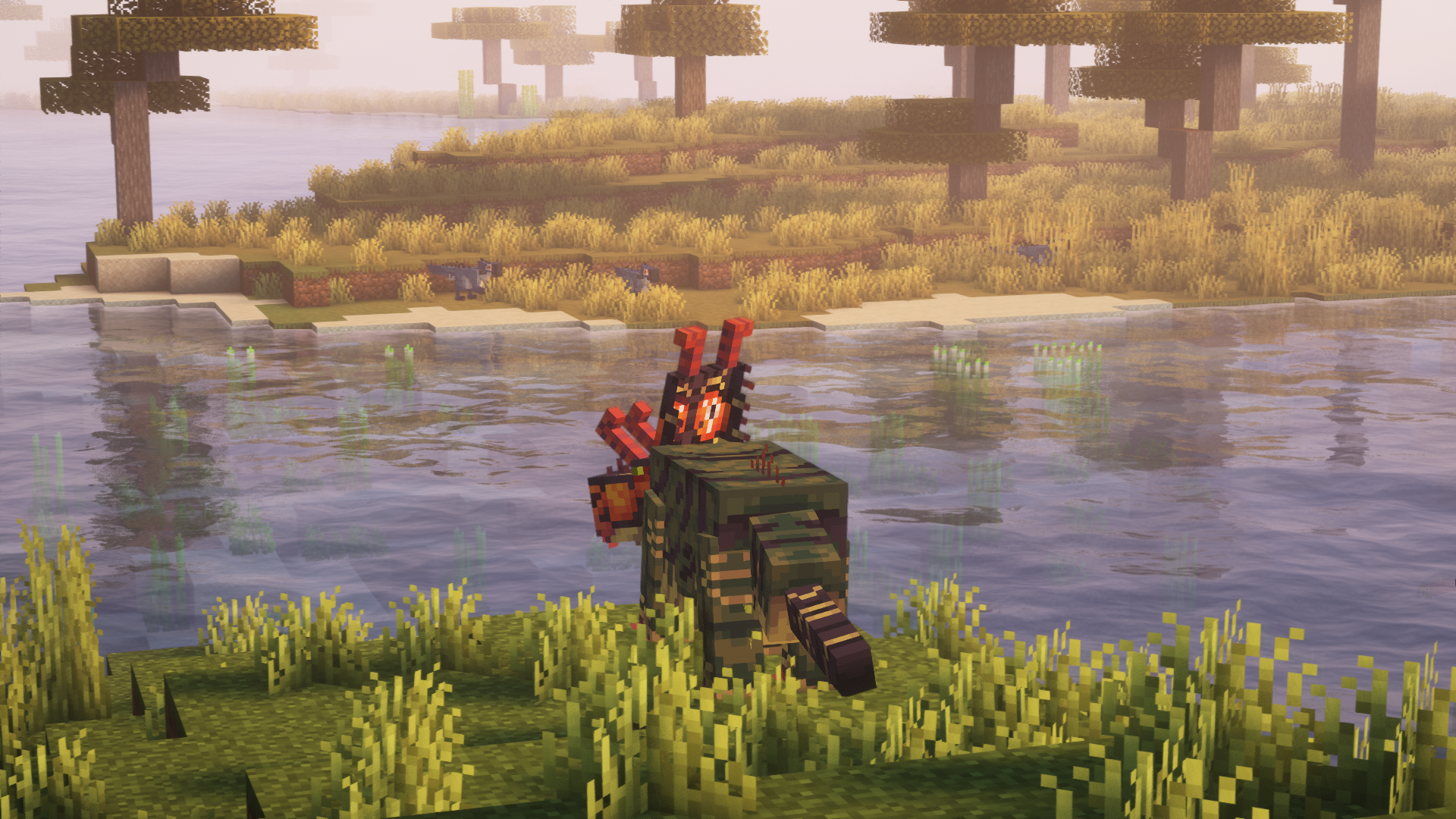 Диаблоцератопс и несколько пситтакозавров Диаблоцератопс и несколько пситтакозавров