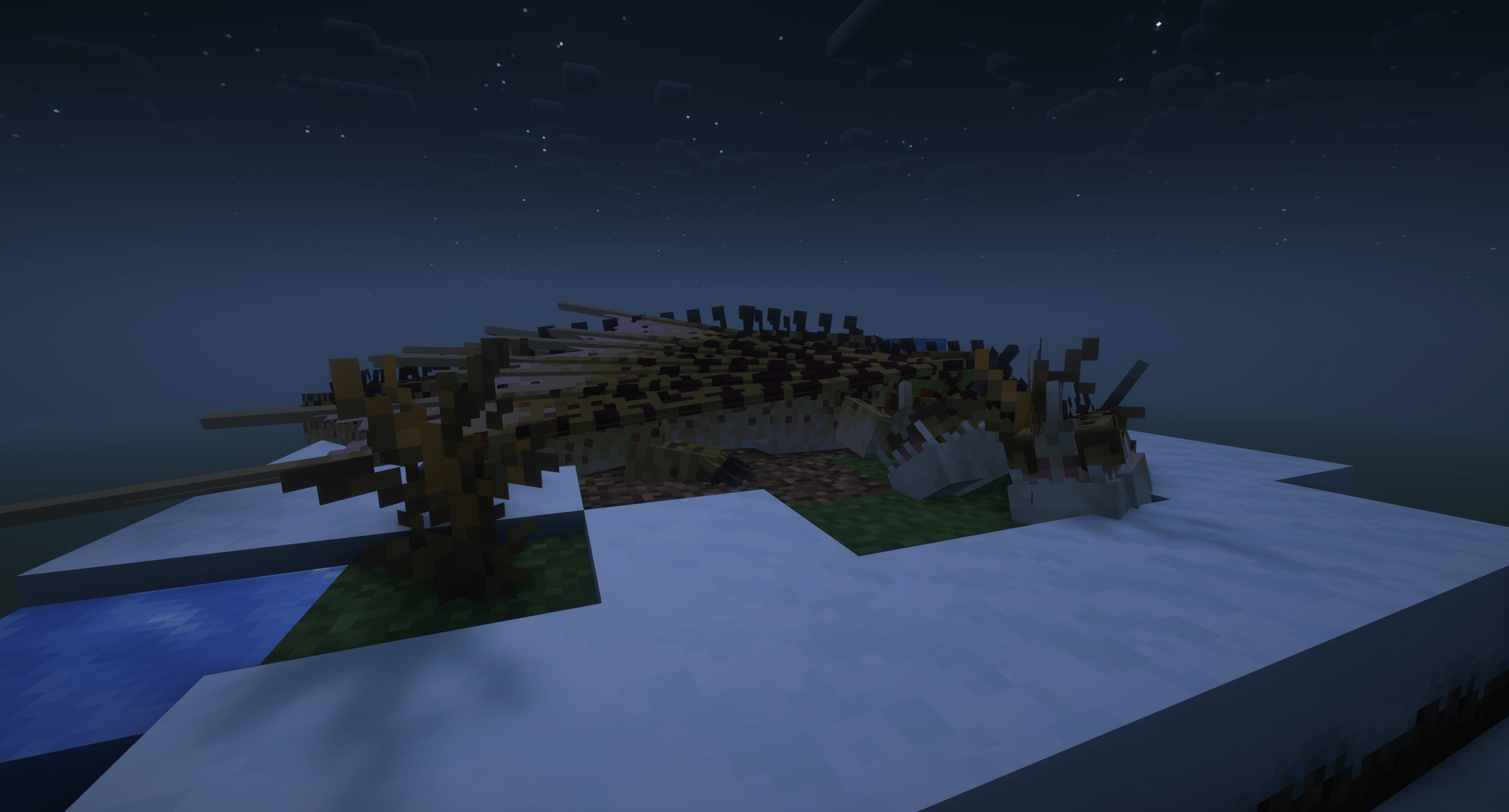 Появляется в - Снежные равнины / Шейдер - Complementary Reimagined Появляется в - Снежные равнины / Шейдер - Complementary Reimagined