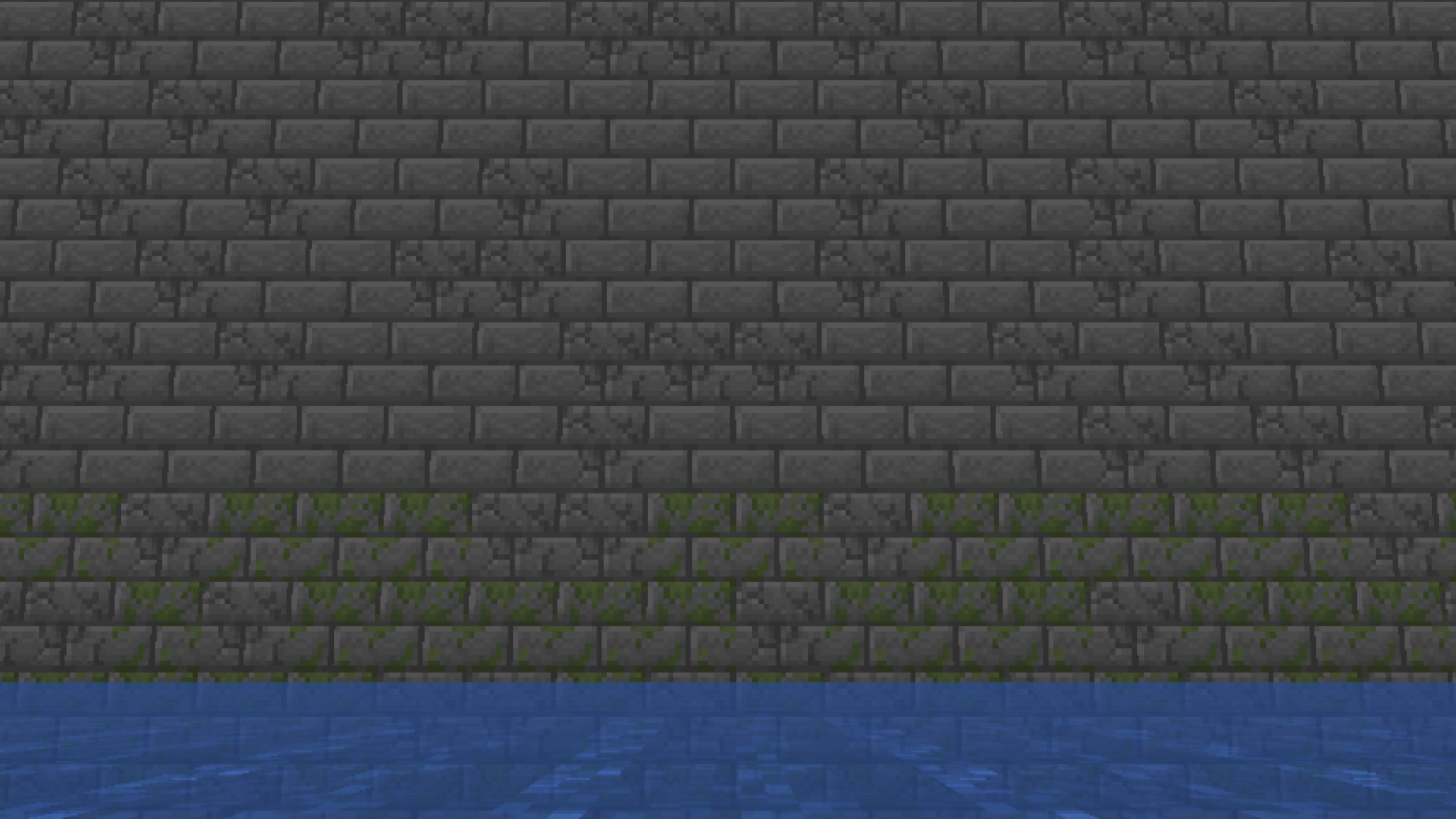 Трещиноватая и покрытая мхом стена Трещиноватая и покрытая мхом стена