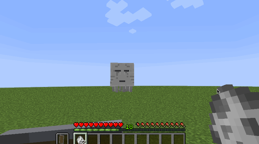 Парирование файрболлов Гаста с помощью щита! Парирование файрболлов Гаста с помощью щита!