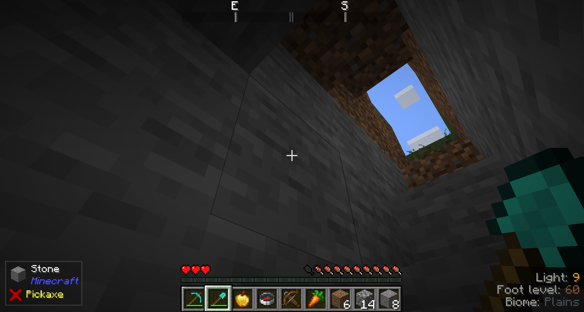 Включает: освещение, уровень ног, биом Включает: освещение, уровень ног, биом