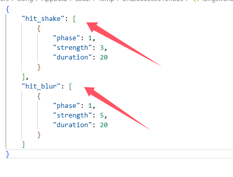 Структура файла настройки для анимации Структура файла настройки для анимации