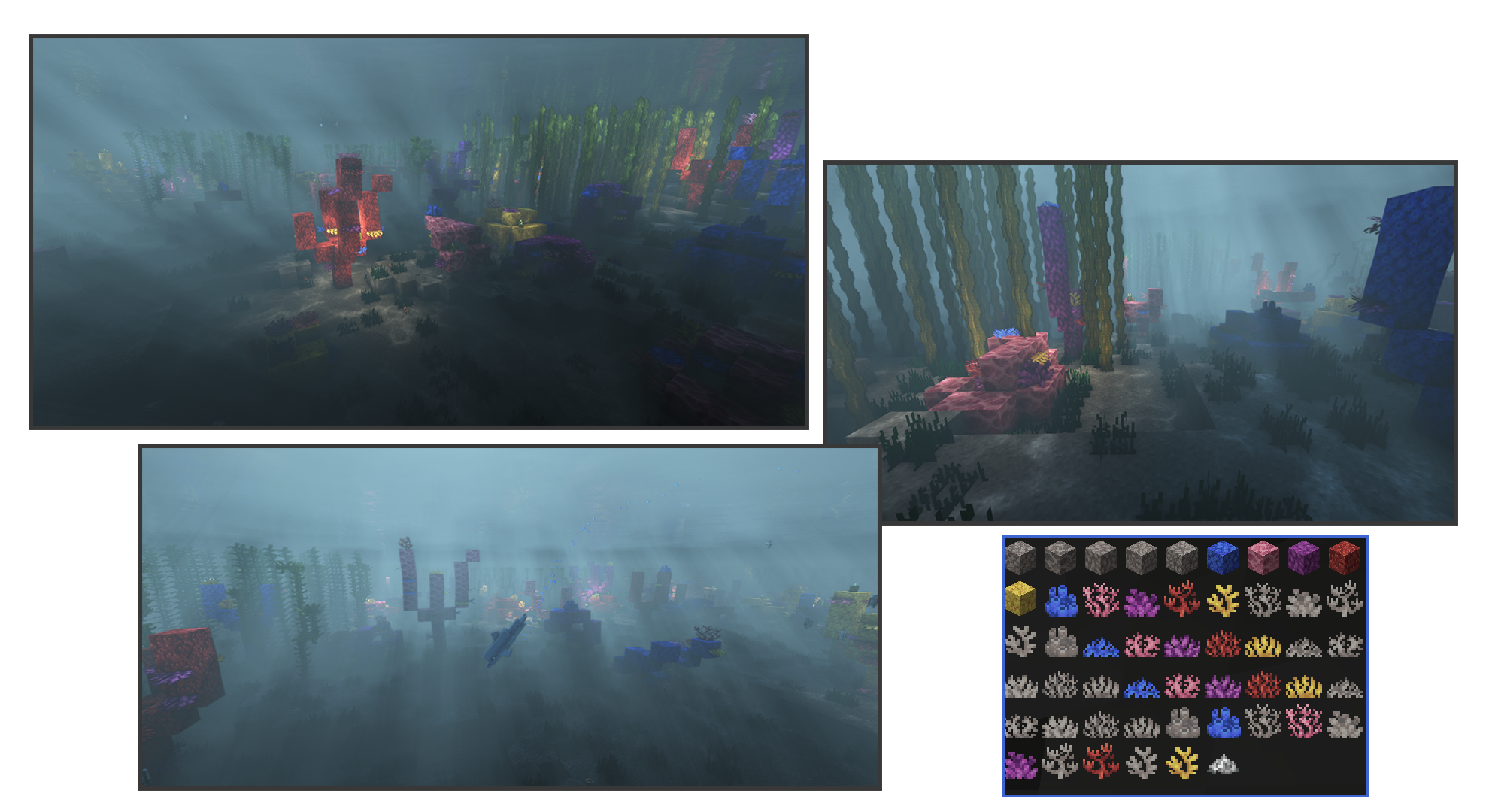 Расположение кораллов в мире TFC Расположение кораллов в мире TFC