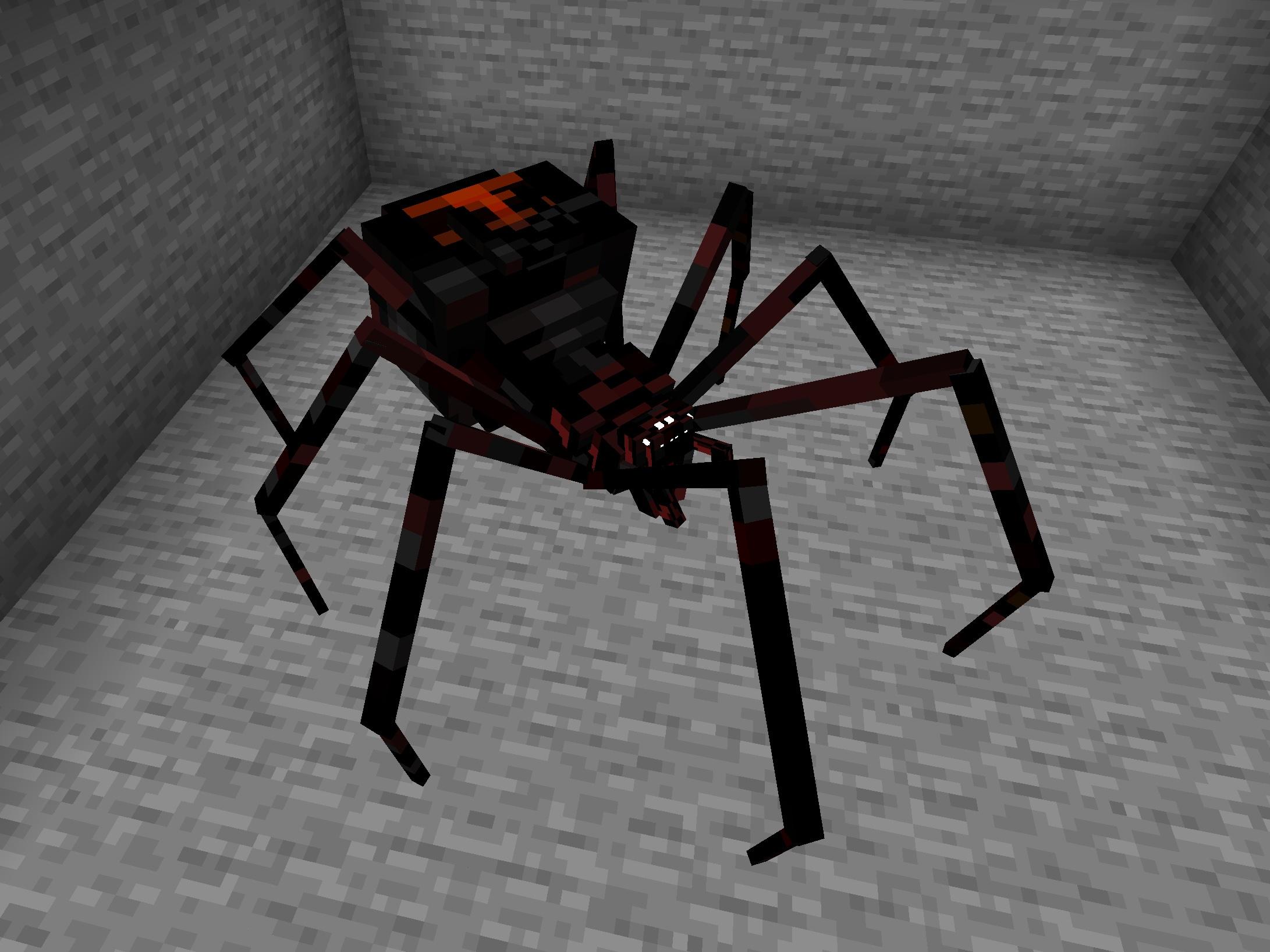 Мини-босс Spider Black Widow Мини-босс Spider Black Widow