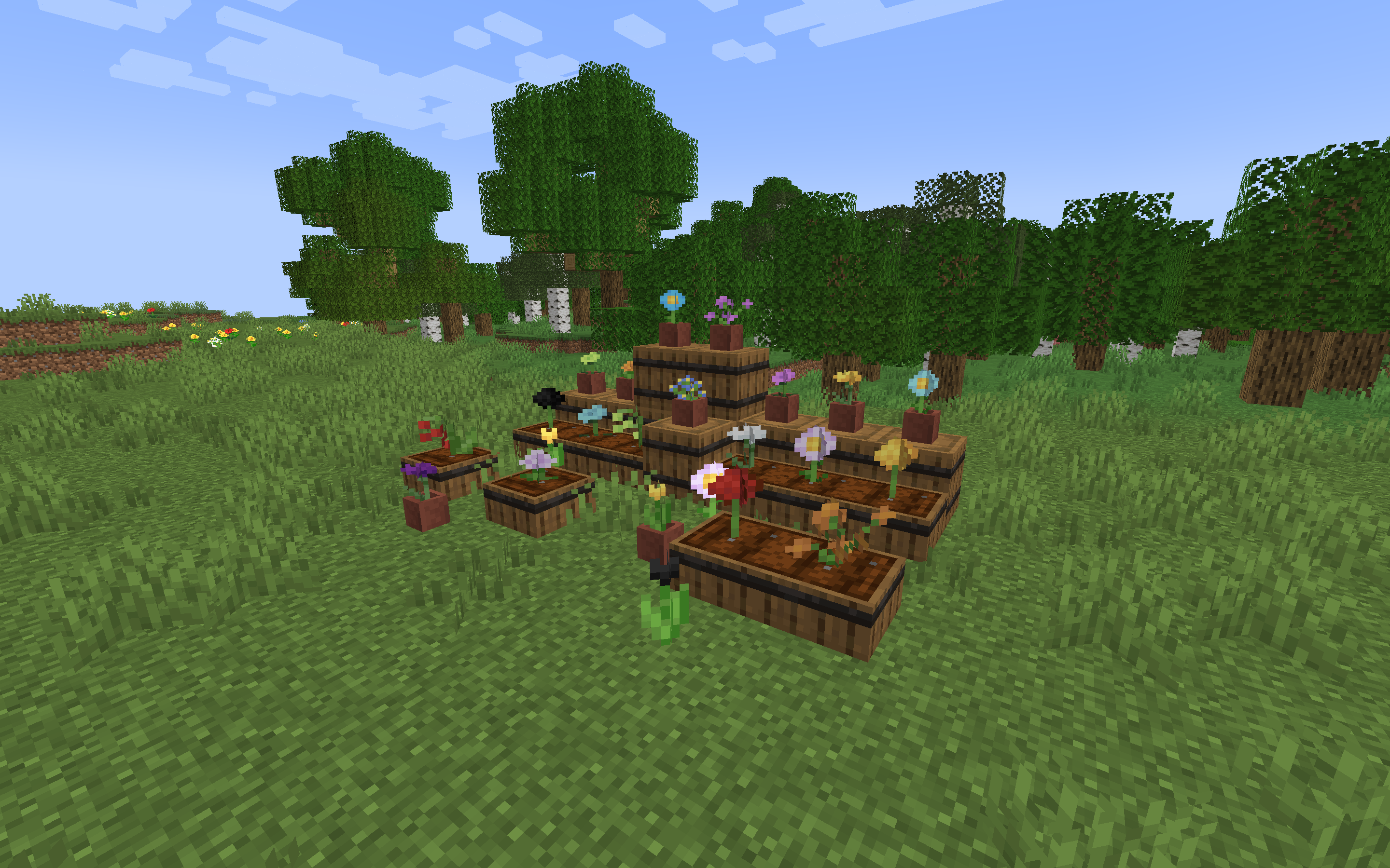 Скрещивание и цветочные ящики! Скрещивание и цветочные ящики!