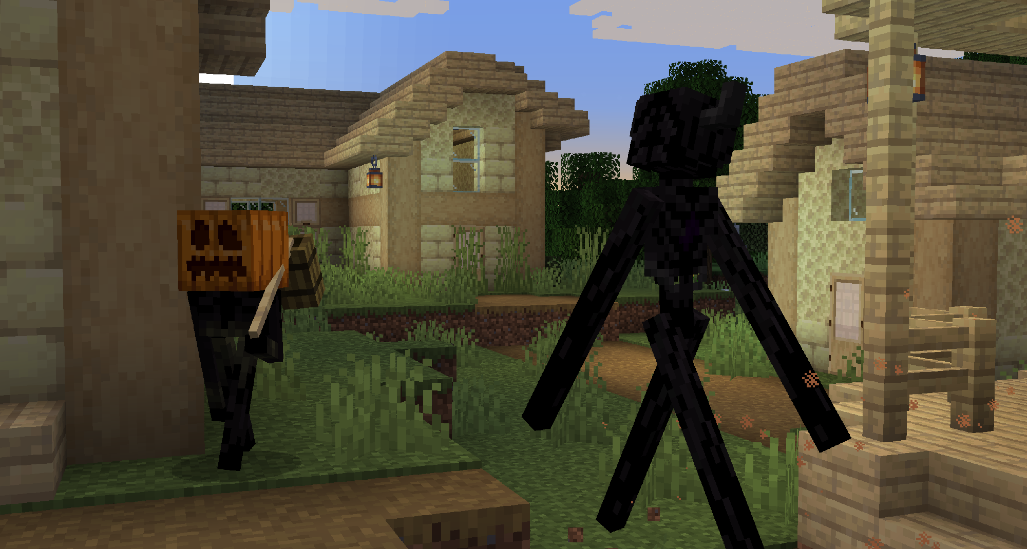 Странники маскируются, чтобы избежать нападения эндерголемов и эндерстражей. Странники маскируются, чтобы избежать нападения эндерголемов и эндерстражей.