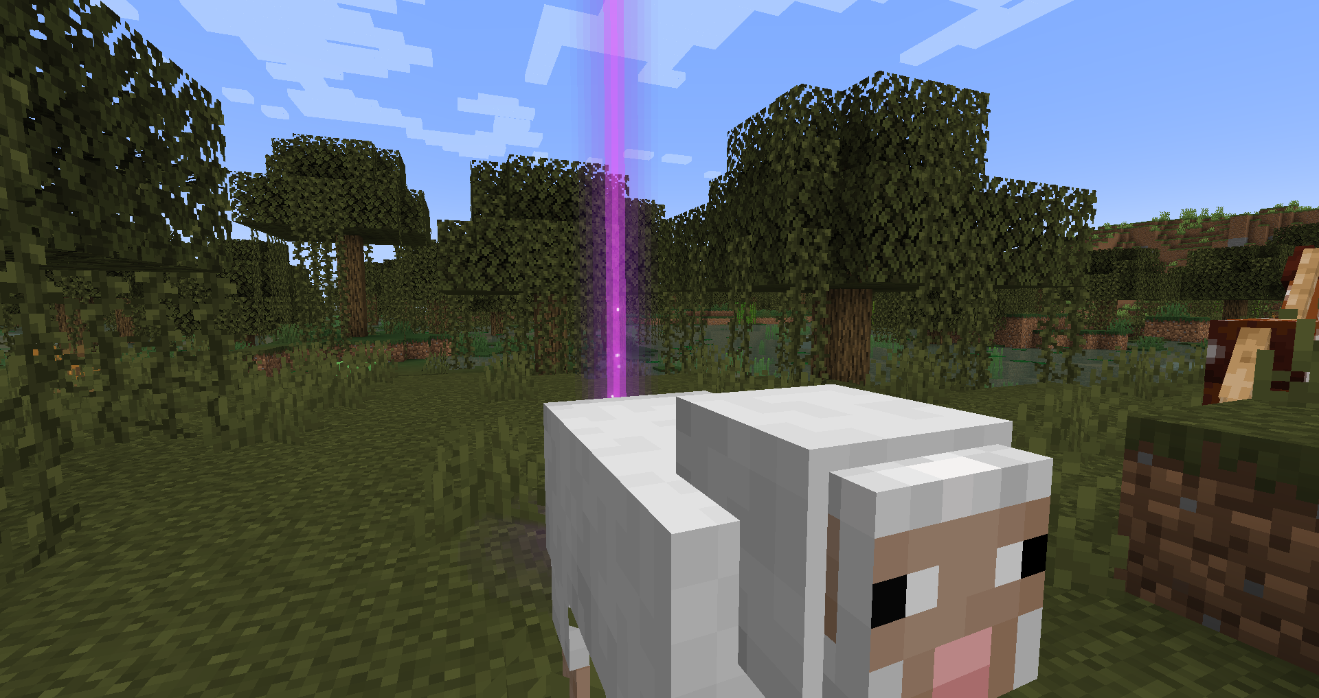 Красивые графические эффекты, которые отлично вписываются в мир Minecraft. Они гармонично сочетаются с облаками, сущностями, предметами и всем остальным. Красивые графические эффекты, которые отлично вписываются в мир Minecraft. Они гармонично сочетаются с облаками, сущностями, предметами и всем остальным.