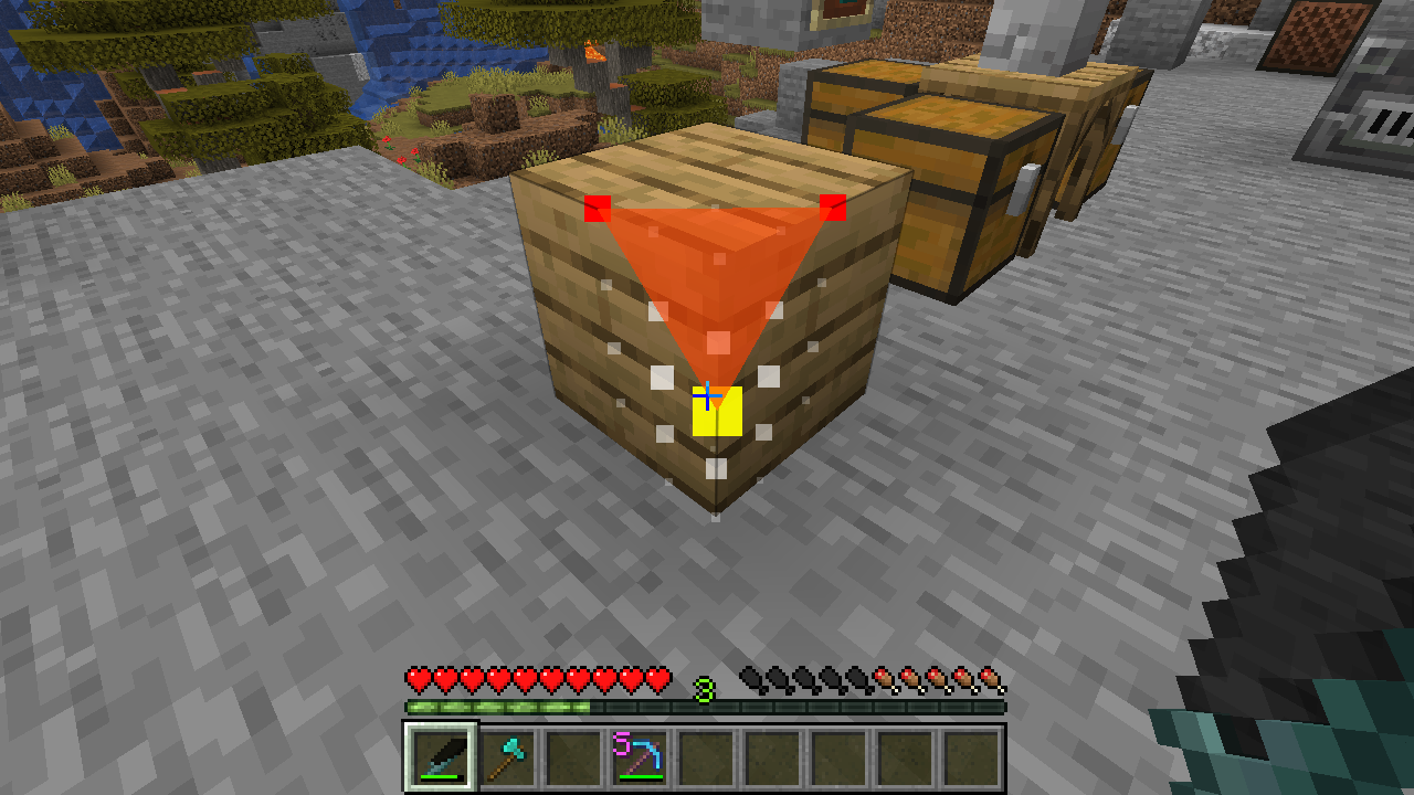 Собираются разрезать блок Пустотным Тесаком Собираются разрезать блок Пустотным Тесаком