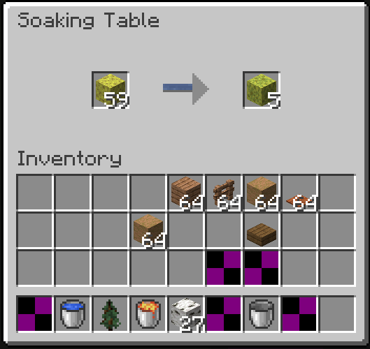 Стол для вымачивания Стол для вымачивания