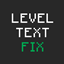 Level Text Fix avatar
