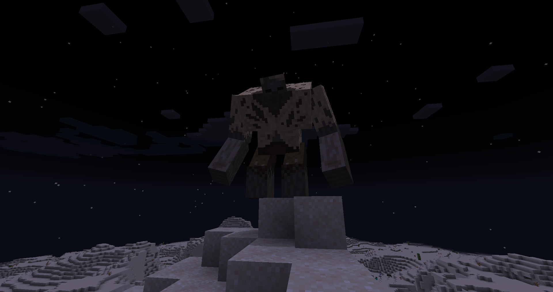 Мутантный хаск в пустыне Мутантный хаск в пустыне