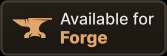 Доступно для Forge Доступно для Forge