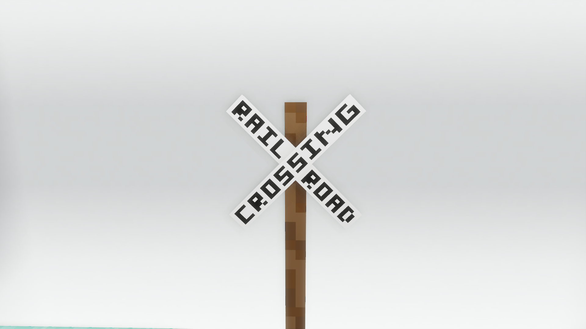 Деревянный крестовидный знак, установленный отдельно. Деревянный крестовидный знак, установленный отдельно.