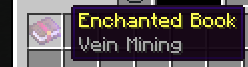 Зачарование Vein Mining Зачарование Vein Mining