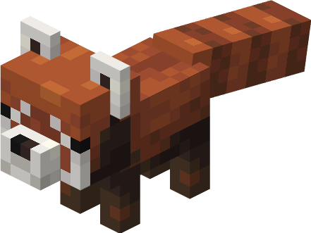 Красные панды — маленькие рыжие животные, обитающие в бамбуковых джунглях и вишнёвых рощах. Их можно приручить бамбуком и заставить сидеть, как других питомцев. Когда вы в опасности, красные панды отвлекают враждебных существ, фактически жертвуя собой ради вас! Красные панды — маленькие рыжие животные, обитающие в бамбуковых джунглях и вишнёвых рощах. Их можно приручить бамбуком и заставить сидеть, как других питомцев. Когда вы в опасности, красные панды отвлекают враждебных существ, фактически жертвуя собой ради вас!