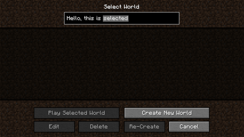 Пример пользовательского выделения текста Пример пользовательского выделения текста